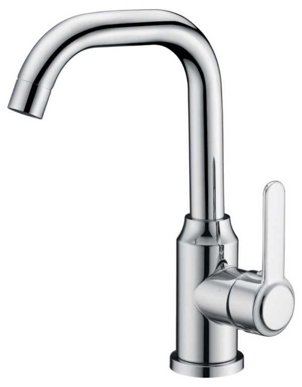 Copper Single-Hole Basin Faucet