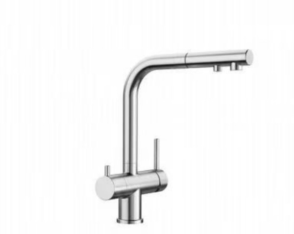 Tirez le robinet d'eau bouillante