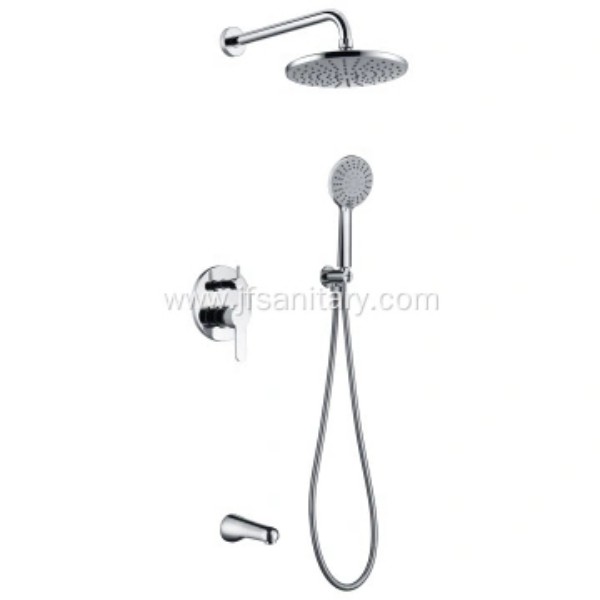 Built in Shower Faucet Set Chrome Plating