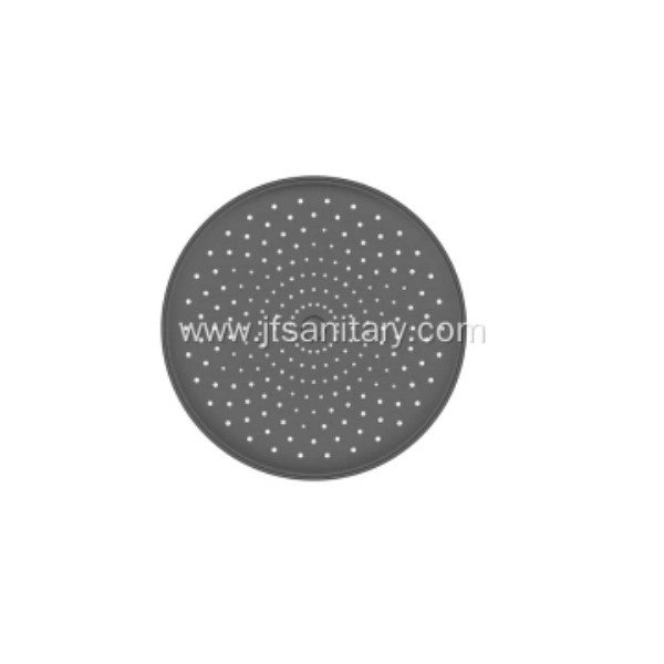 Rain Shower Head Tpe Silicone Nozzles Matte Black