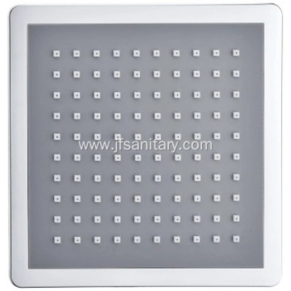 Chrome Plated Square Modern Overhead Shower