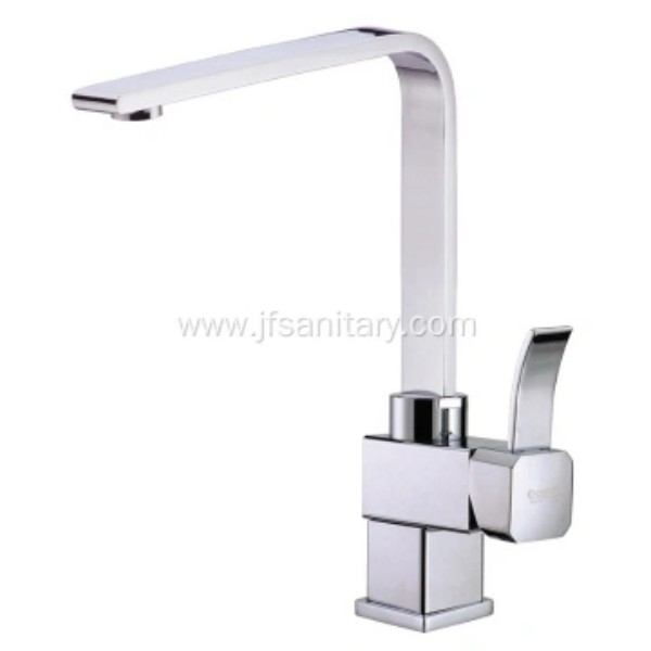 Eau d'oie lavabo robinet de cuisine en laiton avec pivotant