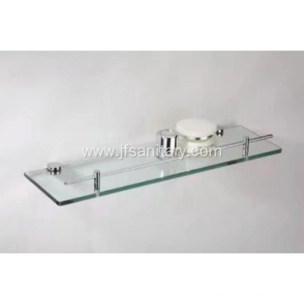 Design de salle de bain Étiquette de serviettes en verre simple montée au mur